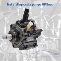 Test pompe à injection HP Bosch