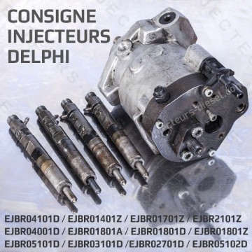 CONSIGNE INJECTEUR DIESEL DELPHI 1.5 dCi - 20€ 