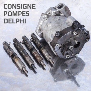 CONSIGNE POMPE HP DELPHI 8200057225