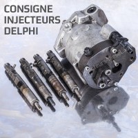 CONSIGNE INJECTEUR DELPHI 100€