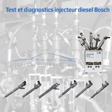 TEST & CONTRÔLES INJECTEUR BOSCH 0 445 115 XXX